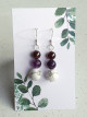 Howlite Amethyst Garnet
