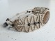 Ammonite fossil designer macrame